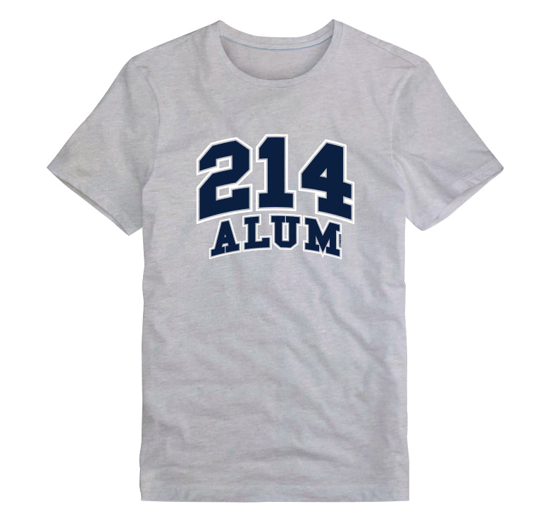 214 Alum Tribute Unisex T-Shirt Grey