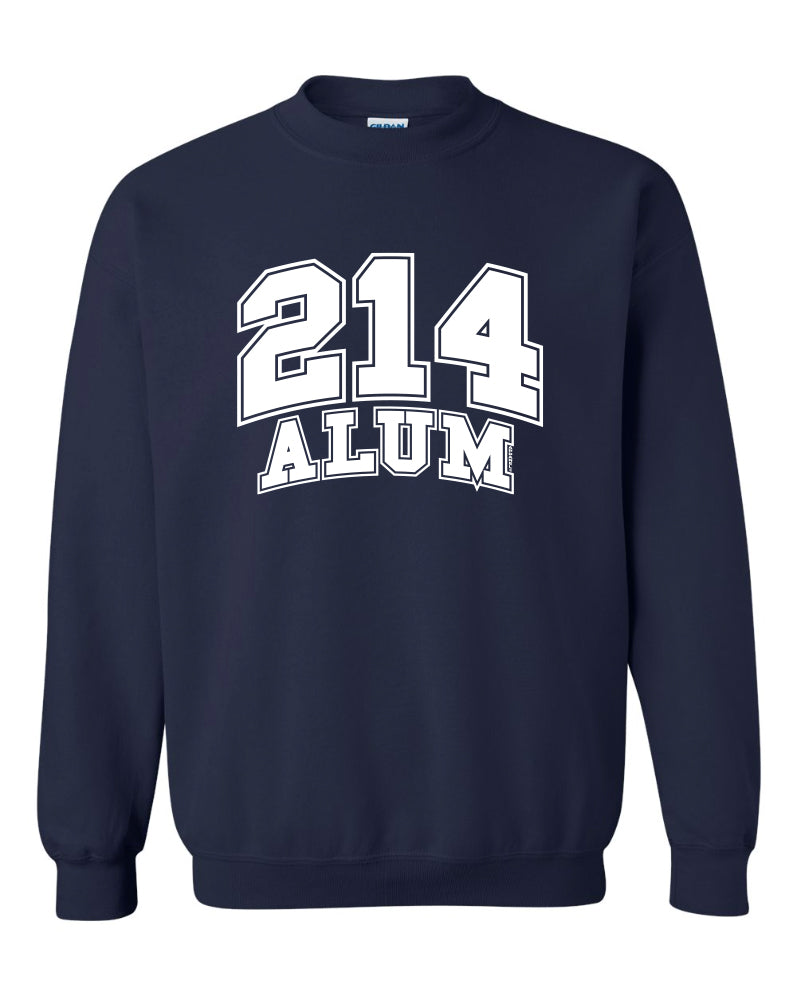 214 Alum Crew Neck Sweatshirt Navy