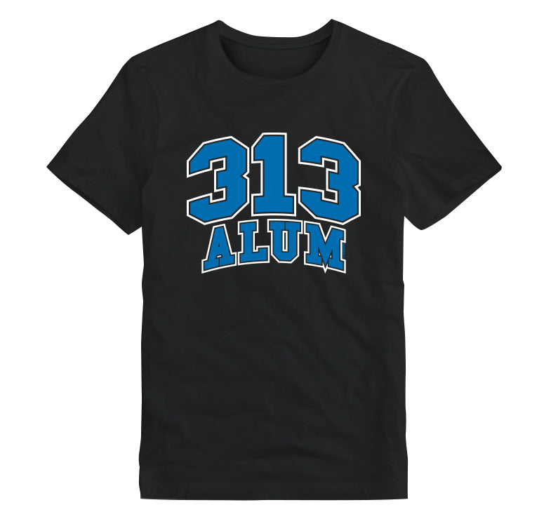 313 Alum Tribute Unisex T-Shirt Grey