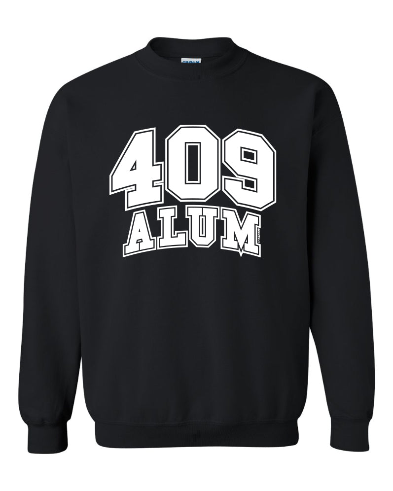 Black 409 Alum Crewneck Pullover