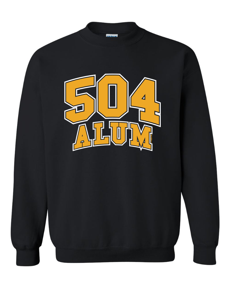 The 504 Alum Pullover Crewneck Black