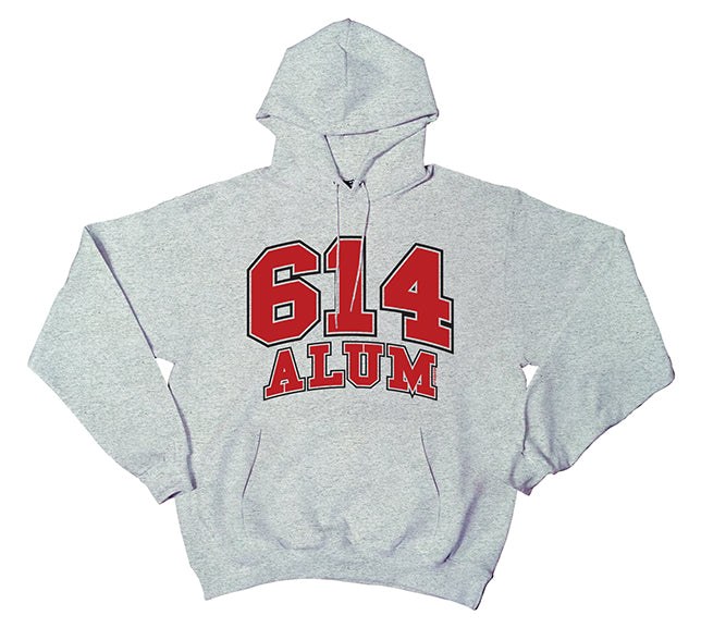 614 Heather Grey Alum Pullover Hoodie