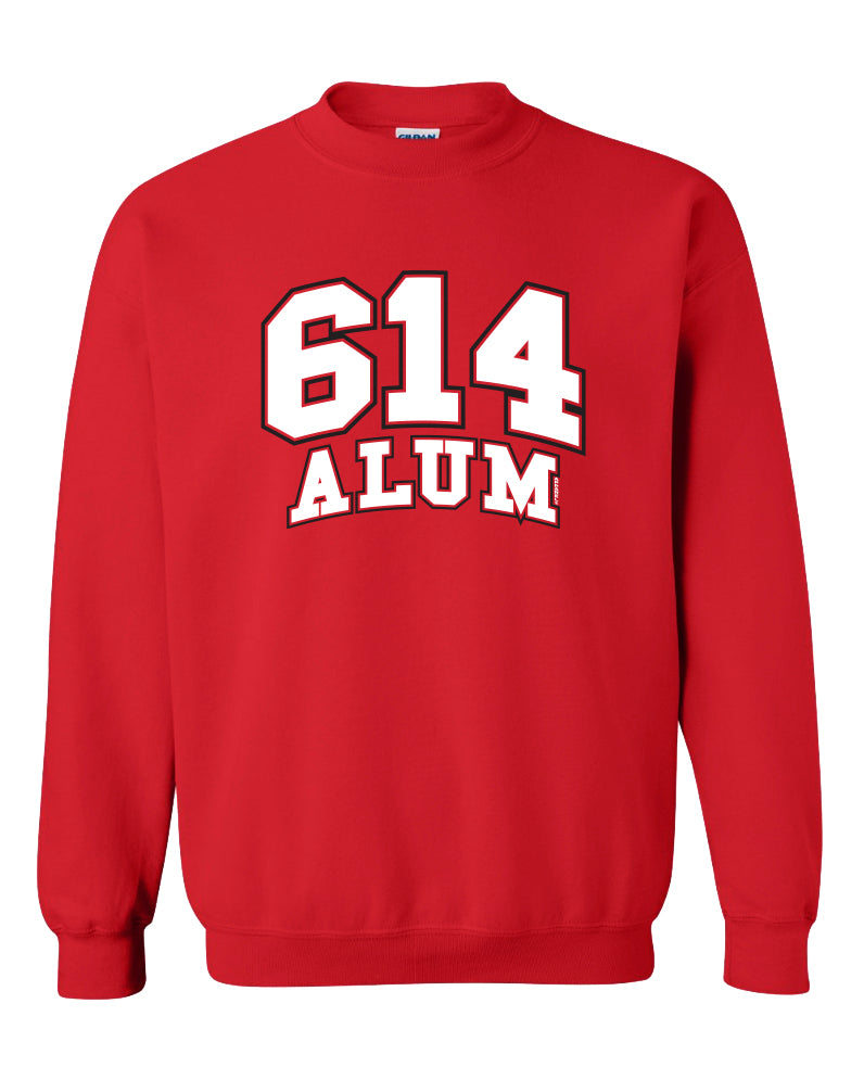 614 Red Alum Pullover Crewneck