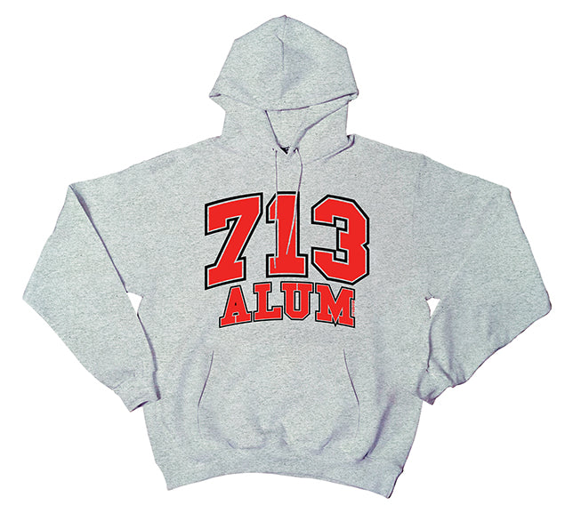 713 Heather Grey Alum Pullover Hoodie