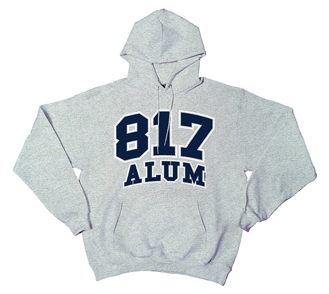 817 Grey Alum Pullover Hoodie