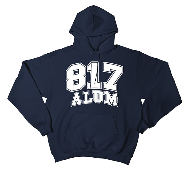 817 Navy Alum Pullover Hoodie