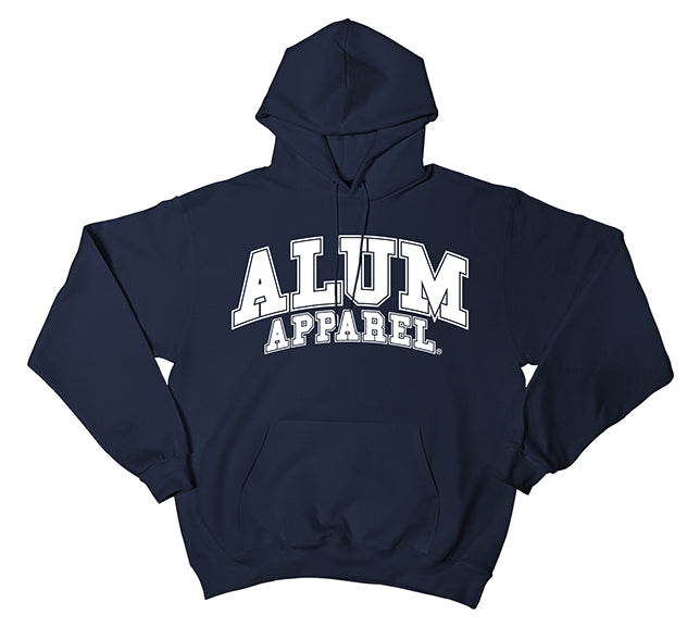 Alum Apparel Pullover Hoodie- Navy