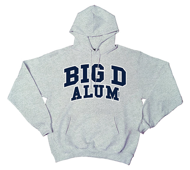 Big D Heather Grey Alum Pullover Hoodie