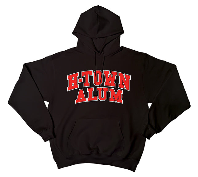 H-Town Black Alum Pullover Hoodie