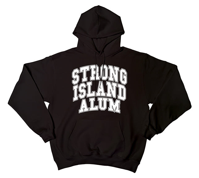 Long Island Black Alum Pullover Hoodie