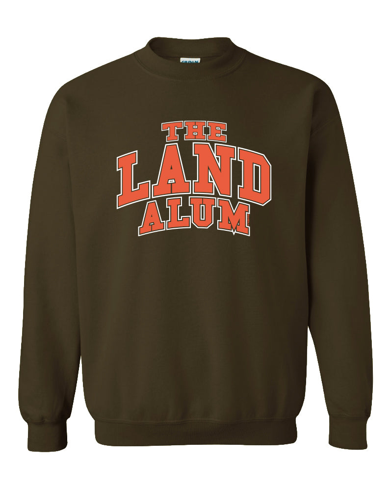 The Land Alum Pullover Crewneck Brown