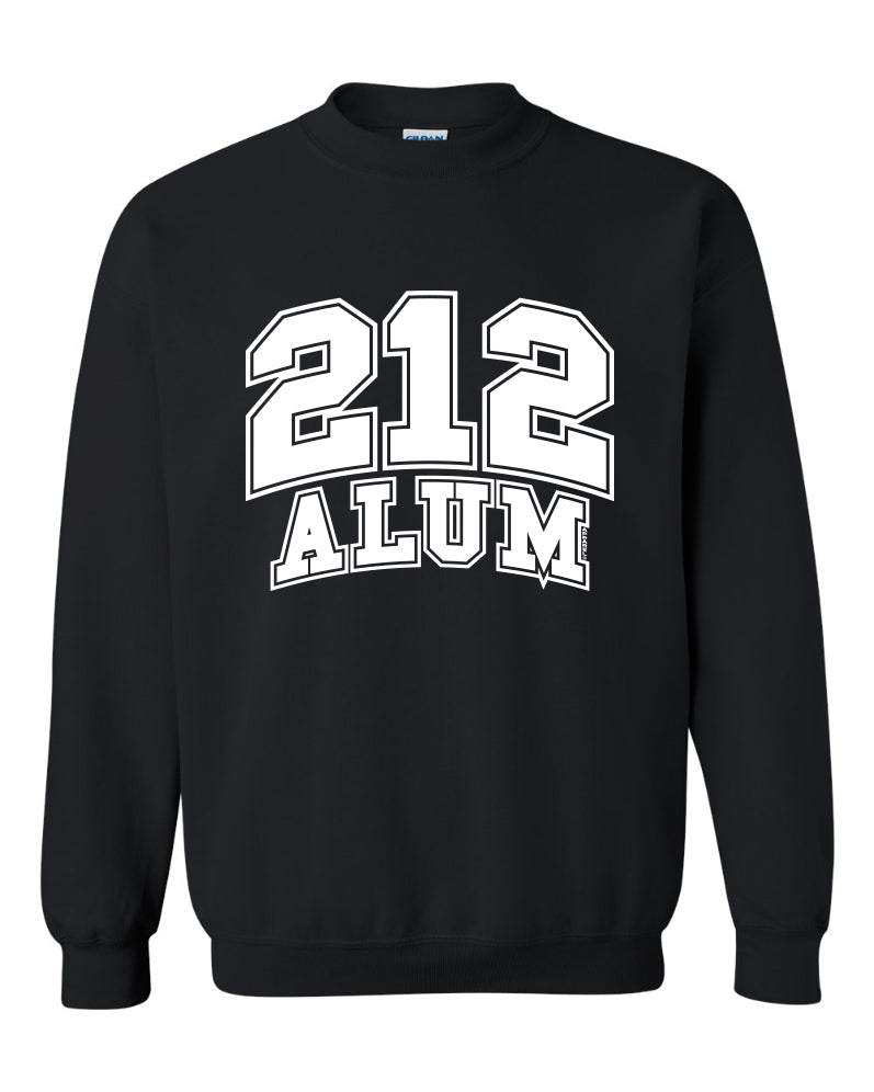 212 Black Alum Crew Sweatshirt