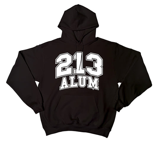 213 Black Alum Pullover Hoodie
