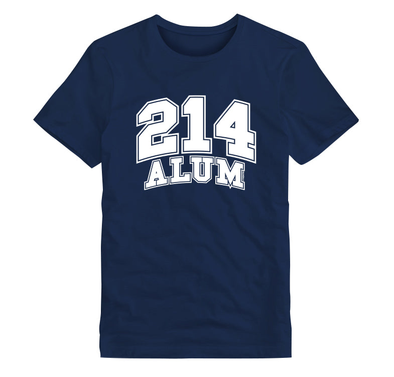 214 Alum Tribute Unisex T-Shirt Navy