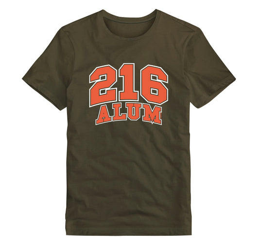 216 Alum Tribute Unisex T-Shirt Brown