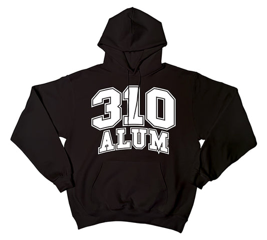 310 Black Alum Pullover Hoodie