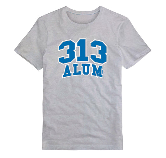 313 Alum Tribute Unisex T-Shirt Grey