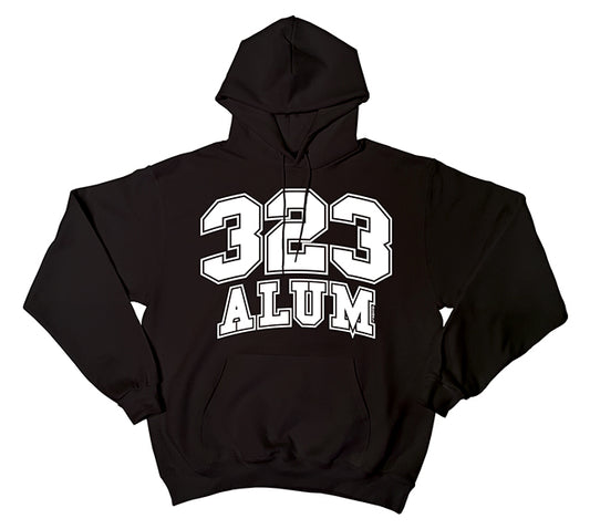 323 Black Alum Pullover Hoodie