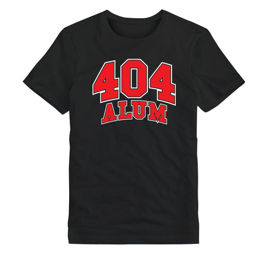 404 Alum Apparel Unisex T-Shirt Black
