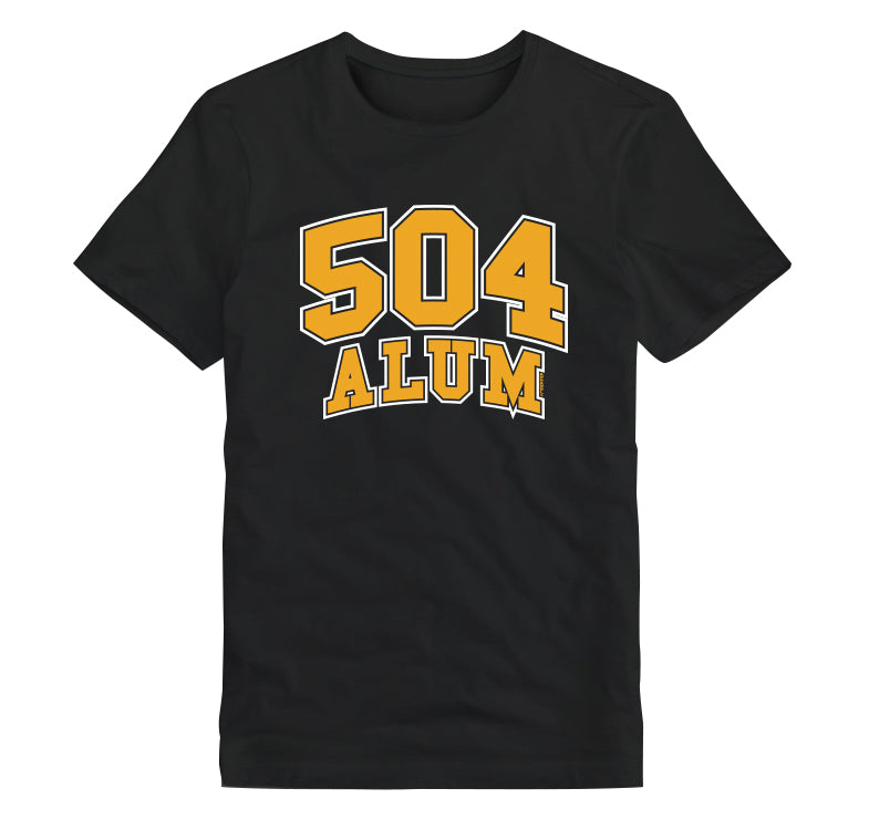 The 504 Alum Tribute Unisex T-Shirt Black