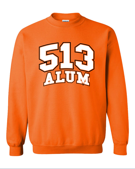 513 Alum Crewneck Pullover Orange