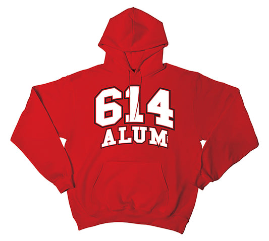 614 Red Alum Pullover Hoodie