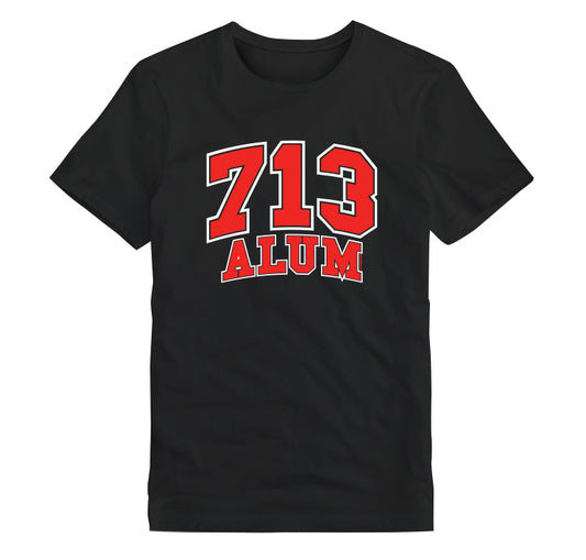 713 Black Alum Apparel Unisex T-Shirt
