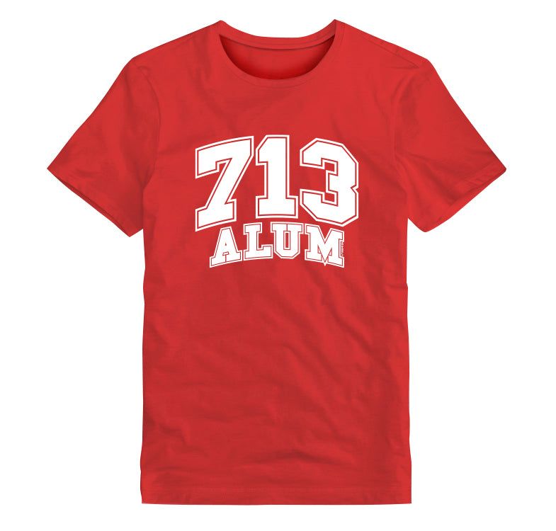 713 Red Alum Apparel Unisex T-Shirt