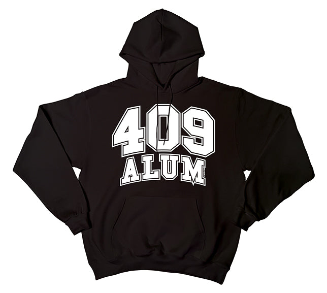 Black 409 Alum Pullover Hoodie