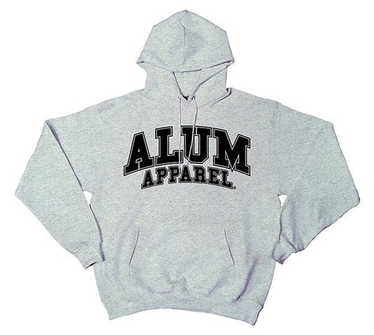 Alum Apparel Original Pullover Hoodie- Heather Grey