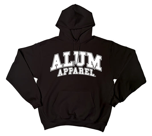 Alum Apparel Pullover Hoodie- Black