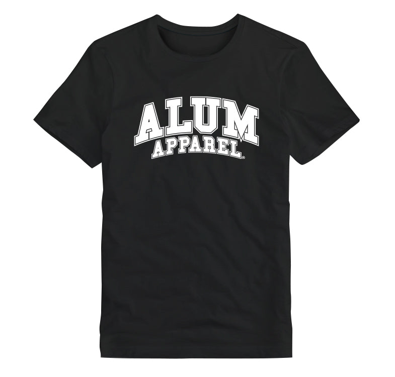 Alum Apparel Original Unisex T-Shirts- Black