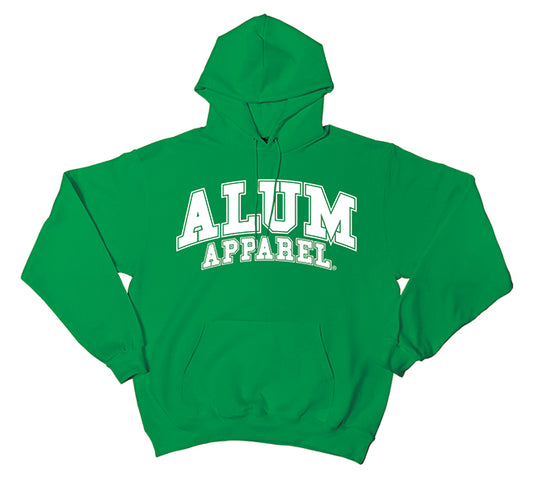 Alum Apparel Original Pullover Hoodie- Kelly Green