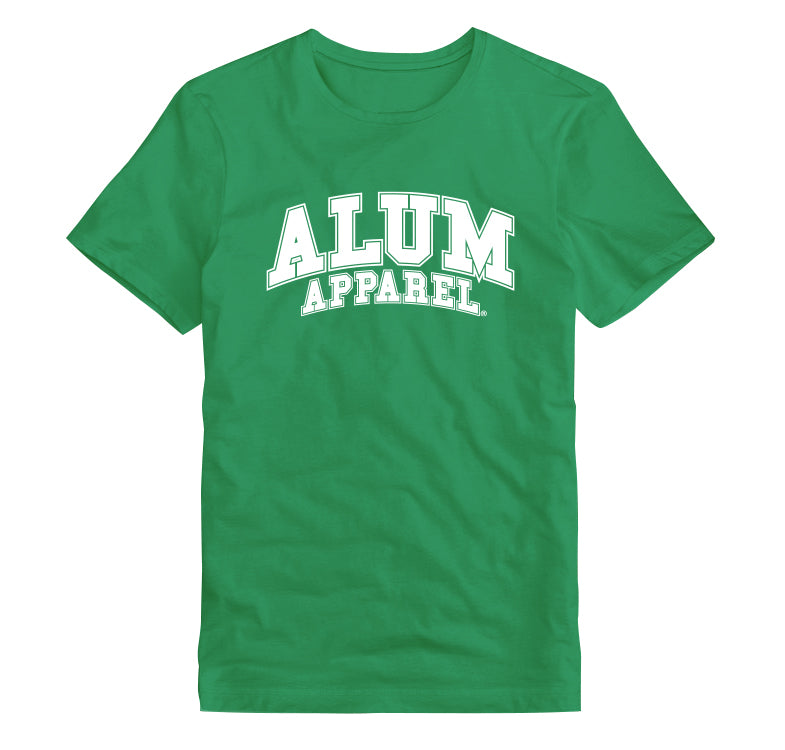 Alum Apparel Original Unisex T-Shirts- Kelly Green