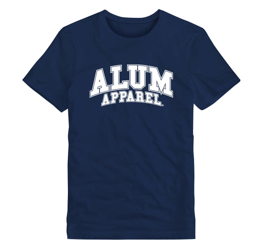 Alum Apparel Original Unisex T-Shirts- Navy