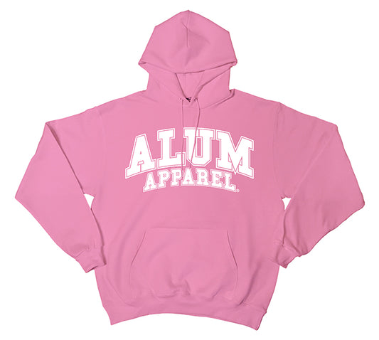 Alum Apparel Original Pullover Hoodie- Pink