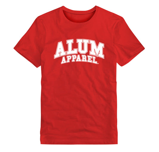 Alum Apparel Original Unisex T-Shirts- Red