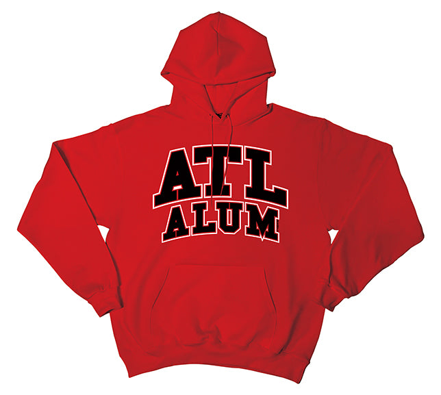 ATL Alum Pullover Hoodie Red