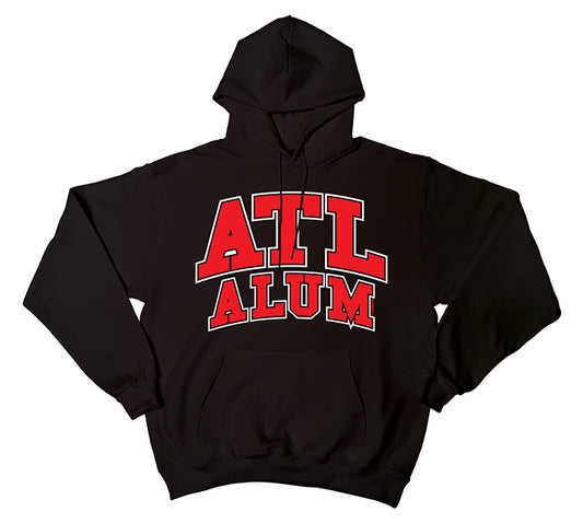 ATL Alum Pullover Hoodie Black