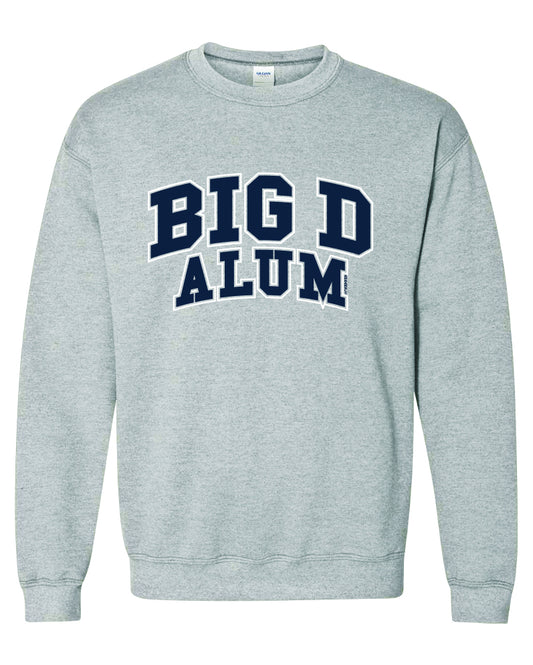 Big D Alum Crew Neck Sweatshirt Grey