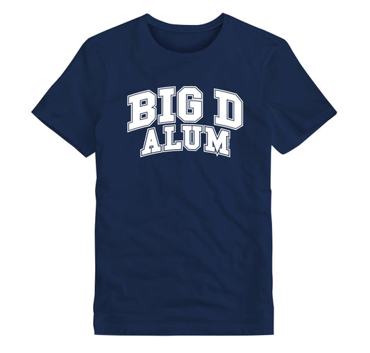 Big D Alum Tribute Unisex T-Shirt Navy