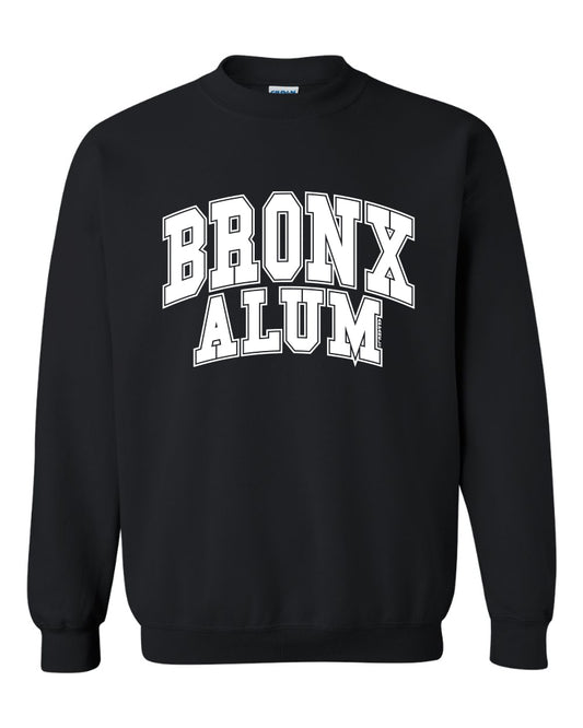 Bronx Black Alum Pullover Crewneck