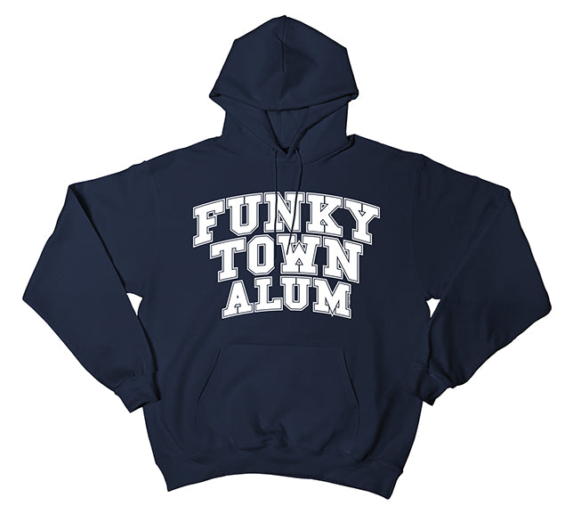 Funky Town Navy Alum Pullover Hoodie
