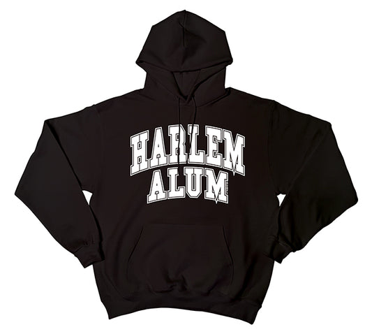 Harlem Black Alum Pullover Hoodie