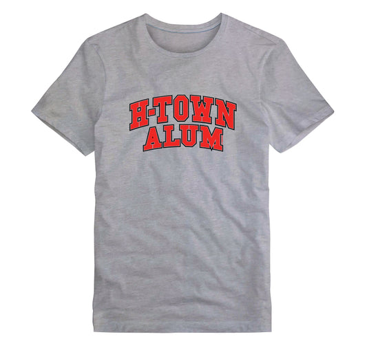 H-Town Heather Grey Alum Apparel Unisex T-Shirt