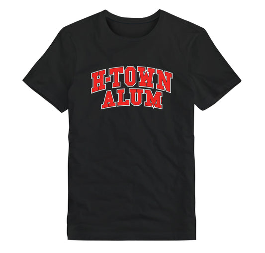 H-Town Black Alum Apparel Unisex T-Shirt