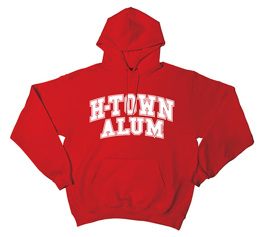 H-Town Red Alum Pullover Hoodie