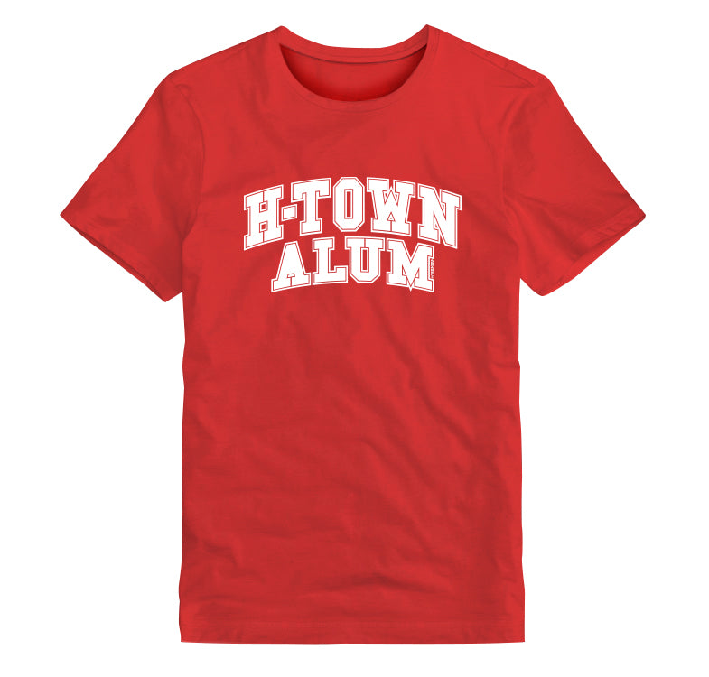 H-Town Red Alum Apparel Unisex T-Shirt
