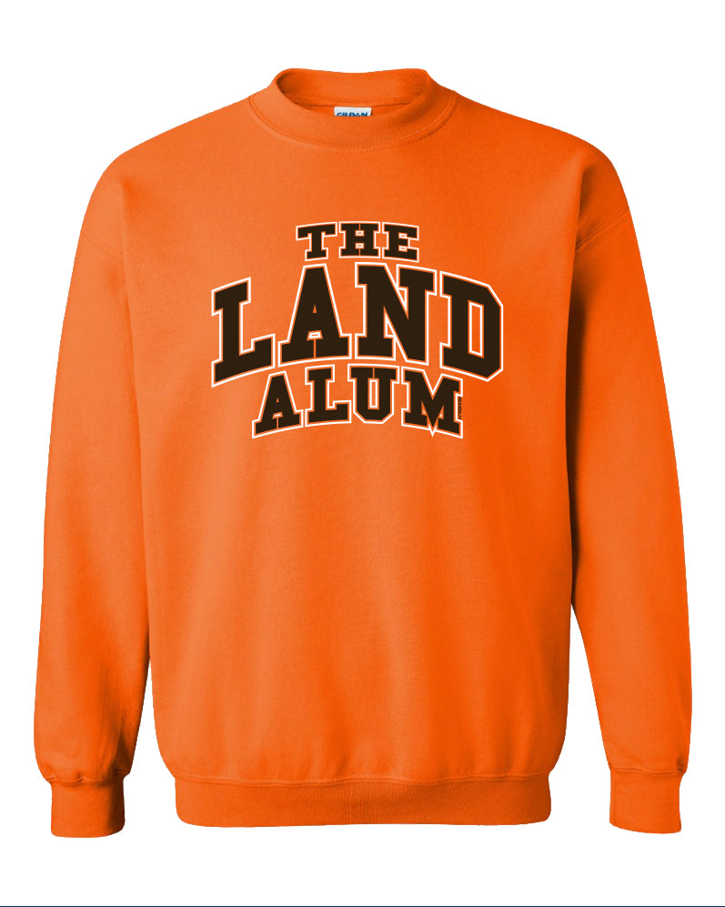 The Land Alum Pullover Crewneck Orange