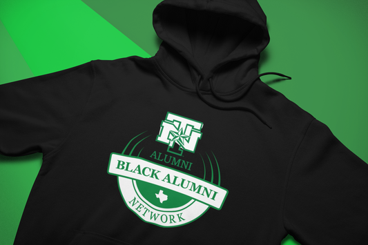 UNT Black Alumni Network x Alum Pullover Hoodie- Black